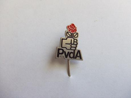 PvdA logo rode roos